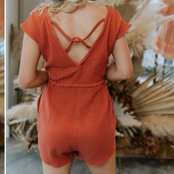 100% Cotton Romper - Picture 3 of 16